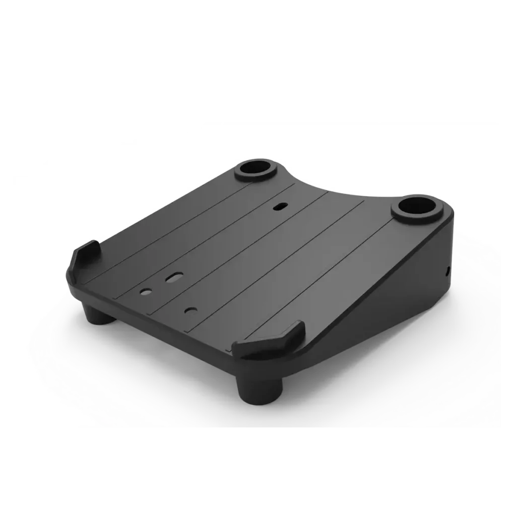 Base plástica para carro porta bomba negro