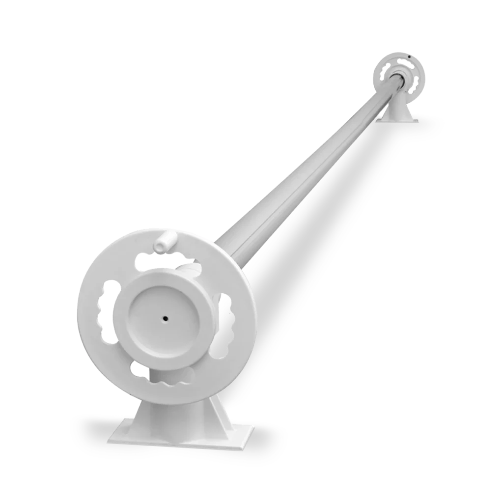 Enrollador manual p/cubierta